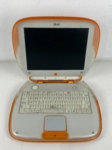 Vintage Apple iBook G3 Clamshell M2453 Laptop Orange RARE - Picture 1 of 20