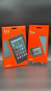 Tablet Amazon Fire 7 32GB 9ª Generación Alexa WiFi Pantalla de 7" + Estuche Paquete - Imagen 1 de 12
