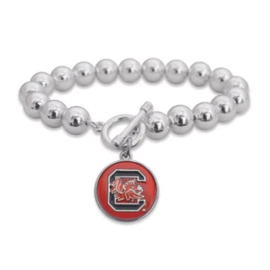 PULSERA CON CUENTAS HJC SOUTH CAROLINA GAMECOCKS - SOCIEDAD - Imagen 1 de 1