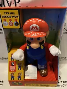 PSA/DNA Charles Martinet Signed Talking Super Mario 12 Inch Action Figure - 3549 - Picture 1 of 1
