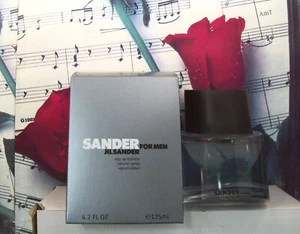 Sander For Men EDT Spray 4.2 FL. OZ. By Jil Sander. Vintage. - Picture 1 of 2