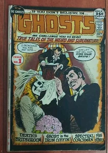 Ghosts #1 (DC, 1971) Premiere Issue Nick Cardy GD/VG - Picture 1 of 5