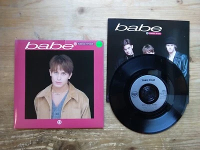 Take That Babe /All I Want Is You Very Good+ 7" Single Vinyl Record 1993 Release - Image 1 of 2