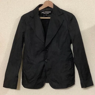 JUNYA WATANABE COMME des GARÇONS Black Cotton Black Cotton Jacket Size M - Image 1 of 4