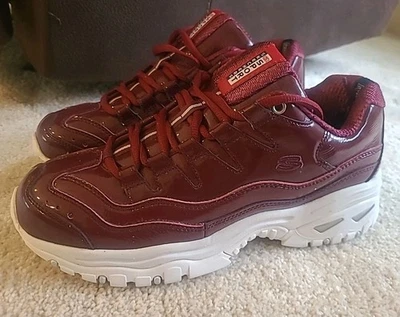 Skechers Womens Energy Thriller Knight 13405 Red Running Shoes Sneakers Size 11  - Image 1 of 4