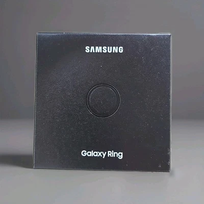 NEW (sealed) Samsung SM-Q509NZKAXAR Galaxy Ring Size 9 Titanium Black Android - Image 1 of 2