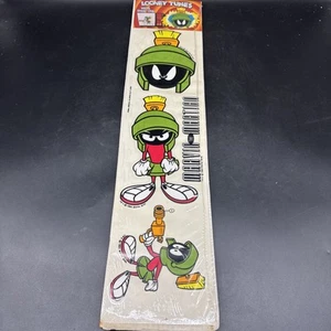 Chroma Graphics Marvin The Martian Vinyl Stick Ons Looney Tunes 1994 Warner Bros - Picture 1 of 9