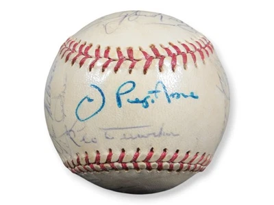 1971 Cubs Team Signed Autographed Baseball Banks Jenkins 25 Sigs JSA YY24307 - Image 1 of 4
