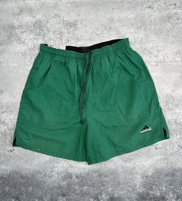 Pantalones Cortos Adidas Equipment Años 90 Vintage Verde Talla M Foto 1 de 4