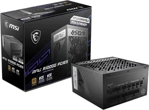MSI MPG A1000G PCIE 5 & ATX 3.0 Gaming Power Supply - Full Modular - 80 1000W - Afbeelding 1 van 9