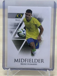 2024 Futera Unique World Football Bruno Guimaraes Silver 26/69 #041 Brazil - Picture 1 of 2