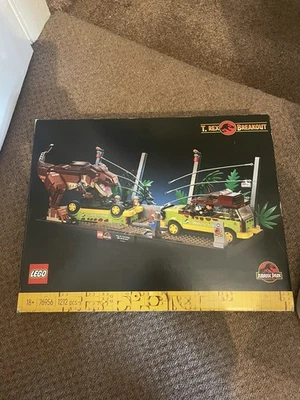 LEGO Jurassic World: T. rex Breakout (76956) - Brand New, sealed & retired.  - Image 1 of 4