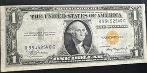 1935 A $1 North Africa  Silver Certificate Note WWII F-2306 - Picture 1 of 6