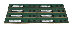 Micron MTA9ASF1G72PZ 64GB 8 x 8GB PC4-2400T DDR4 ECC Registered Memory - Picture 1 of 2