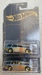Hot Wheels 51st Anniv Satin & Chrome '71 Datsun 510 Wagon Lot Of 2 Not Super - Bild 1 von 1