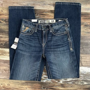 Ariat B5 Slim Straight Youth Boys Jeans Size 16R - Picture 1 of 8