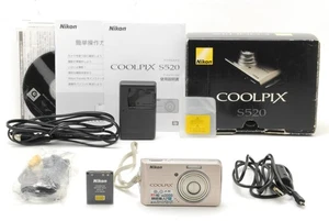 [MINT in Box] Nikon Coolpix S520 Silver Compact Digital Camera 8.0MP From JAPAN - Picture 1 of 9