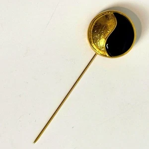 Vintage Avon Stecknadel goldfarben schwarz - Bild 1 von 4