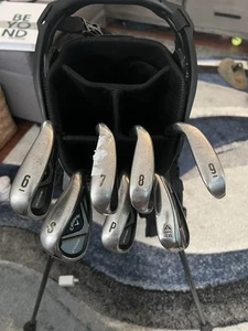 (2021) Callaway Edge Iron Set 6-9, PW, SW Right Handed Stiff Flex Shafts - Picture 1 of 3