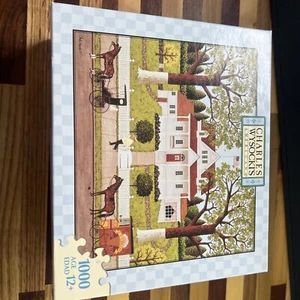 Charles Wysocki Puzzle Americana Ice Cream And Hopscotch SEALED - Picture 1 of 3