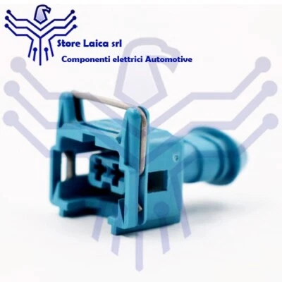 AMP - TE CONNECTIVITY CONNETTORE 2 POLI VIE JPT AMP 963040-1 TENUTA STAGNA INIETTORE AUTO MOTO NAUTICA