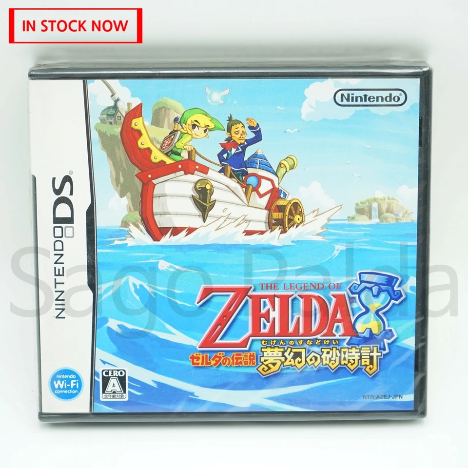 The Legend of Zelda Phantom Hourglass NDS Nintendo DS From Japan