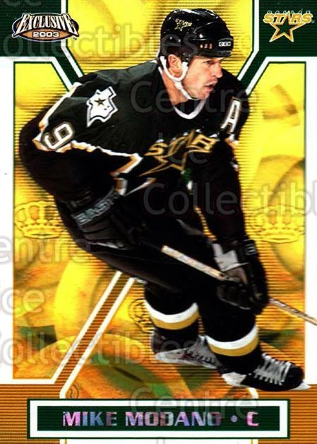 2002-03 Pacific Exclusive Gold #57 Mike Modano - Image 1 of 1