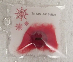 🎅 Handmade Father Christmas Santa's Lost Button / Novelty Christmas Eve Magic - Picture 1 of 2
