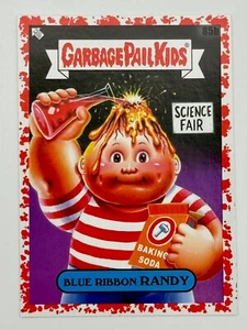2020 Garbage Pail Kids Late To School #85b Blue Ribbon Randy Red Parallel 26/75 - Picture 1 of 2