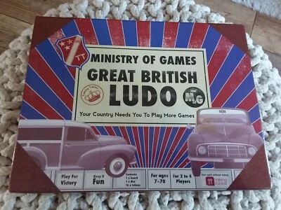 Ministry of Games - GREAT BRITISH LUDO - Talking Tables - NEW & SEALED - Image 1 of 4