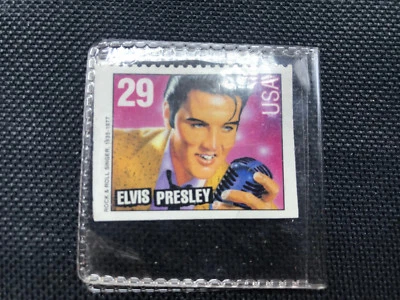 Vintage Elvis Presley Stamp Postage 29 Cents USA Ephemera King Rock Roll  - Image 1 of 4