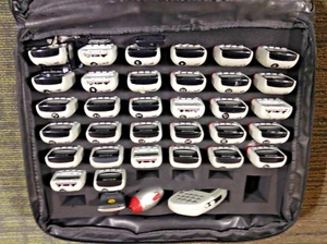 QWIZDOM STUDENT RESPONSE SYSTEM Q5 INSTRUCTOR TABLET AND 24 Q4 RF REMOTES - Picture 1 of 8