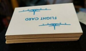 Game Parts Pieces Jet World Trade Travel 1975 MB 22 Flight Replacement Cards