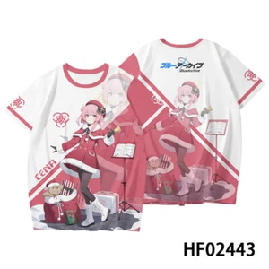 Blue Archive Sumi Serina Short Sleeve T Shirt Anime Manga Unisex Summer Tops - Picture 1 of 1