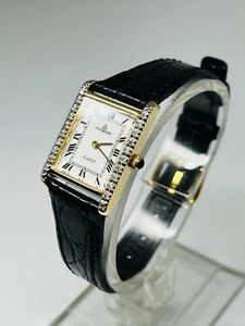 90s Vintage Dugena Diamond Iconic Tank Watch Case 18mm - Picture 1 of 15