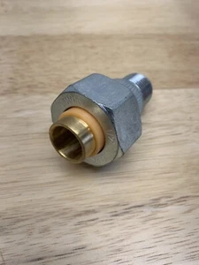 Brass Dielectric Union 1/2” FPT - Picture 1 of 5