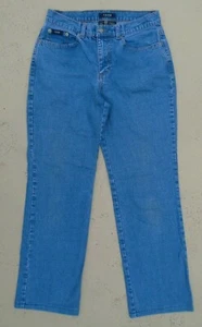 Izod sz 6, 31" waist, Straight-leg, 5-pocket Ladies' Jeans, - some wear. - Picture 1 of 3
