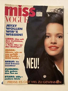 Rare Miss Vogue Magazine September 1987 Billy Idol Claudia Masons - Picture 1 of 24