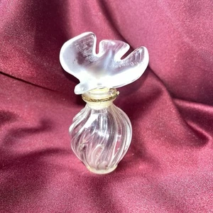 VTG Rare Nina Ricci L' Air Du Temps Frosted Falcon 1/2 Oz Empty Bottle, France - Picture 1 of 10