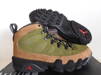 Nike Air Jordan 9 Retro Nrg Militar Marrón-Legión Verde Talla 8.5 [AR4491-200] Foto 1 de 4