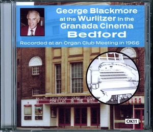 GEORGE BLACKMORE - At the Granada Cinema, Bedford CD [NEW] Wurlitzer - Picture 1 of 4
