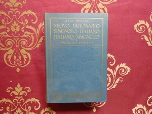 lucio ambruzzi nuovo dizionario spagnolo- italiano paravia in due vol. - Foto 1 di 9
