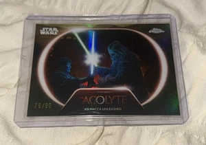 Topps Chrome Disney Star Wars The Acolyte Kelnacca Unleashed #/99 Trading Card - Picture 1 of 2