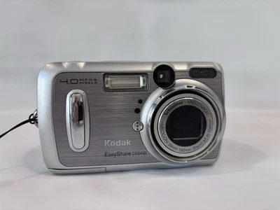 Kodak Digital Camera EasyShare DX6440 4.0MP Silver Tested - Image 1 of 4