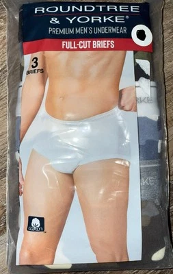 Roundtree & Yorke 3 pares de calzoncillos de corte completo para hombre ropa interior algodón camuflaje ~ 42 Foto 1 de 3