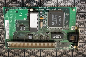 Vintage Apple Macintosh LC II III 475 Performa 475 Ethernet card - Afbeelding 1 van 9