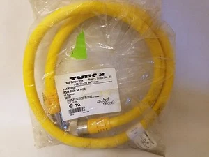 Turck RSM RKM 56-1M Mini Fast Cable Cordset Male-Female U2287 RSMRKM561M - Picture 1 of 2
