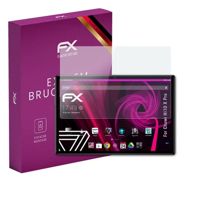 atFoliX Glasfolie für Chuwi Hi10 X Pro Displayfolie 9H Schutzpanzer - Bild 1 von 4