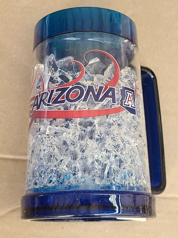 Arizona Wildcats NCAA College Plastic Freezer 16oz Mug Cover