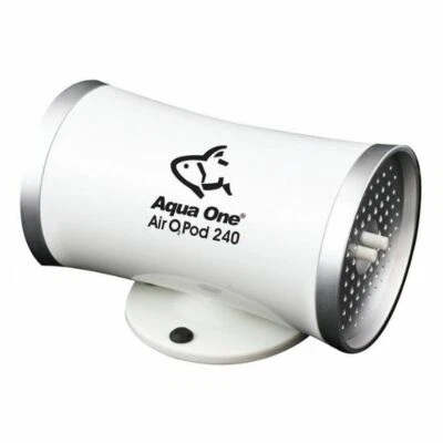 Aqua One Air O2 Pod 240 Twin Outlet Pump x 2 120L/h of Oxygen Aquarium Fish Tank